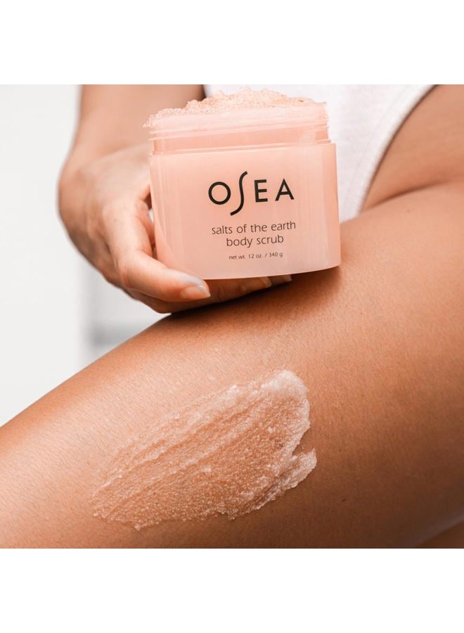 OSEA Salts of the Earth Body Scrub - Ideal Spa Gift for Pampering - Pink Himalayan Salt Scrub - Gentle Exfoliation Skincare - Vegan & Cruelty-Free Body Care - Image 2